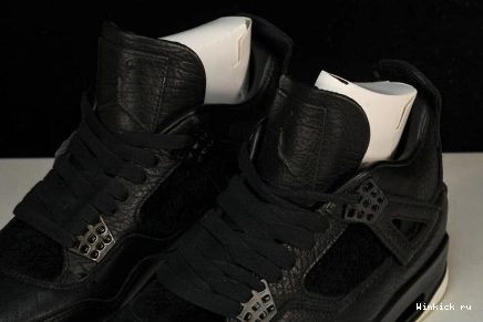 4 Retro Black Hair Pony Jordan 0727